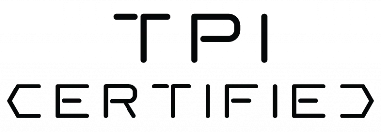 Chiropractic Bellevue WA TPI Certified Logo TPI Certified, black logo.